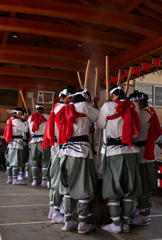 千本つき餅つき神事（３）