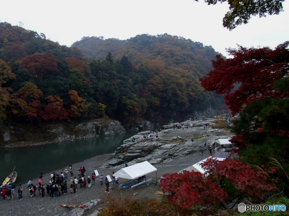 長瀞岩畳（長瀞渓谷)14