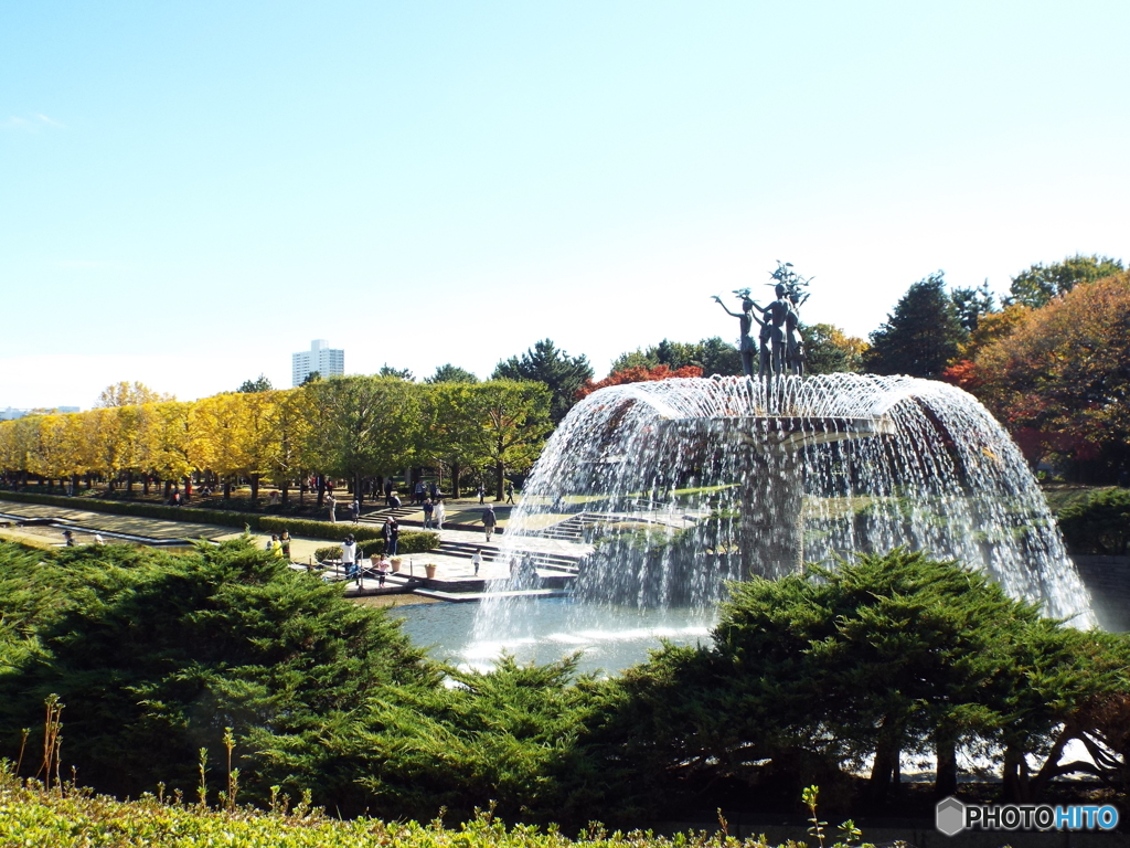 カナール広場・噴水