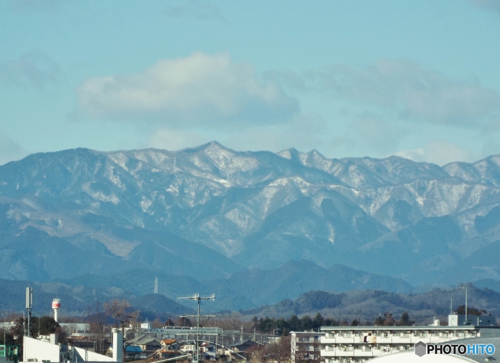 秩父の山並1