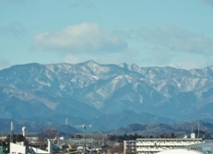 秩父の山並1