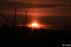 朱鞠内湖 氷点下27度の夜明け！