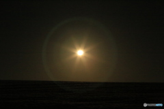 スーパームーン 美瑛