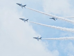 千歳航空際2022 ブルーインパルス