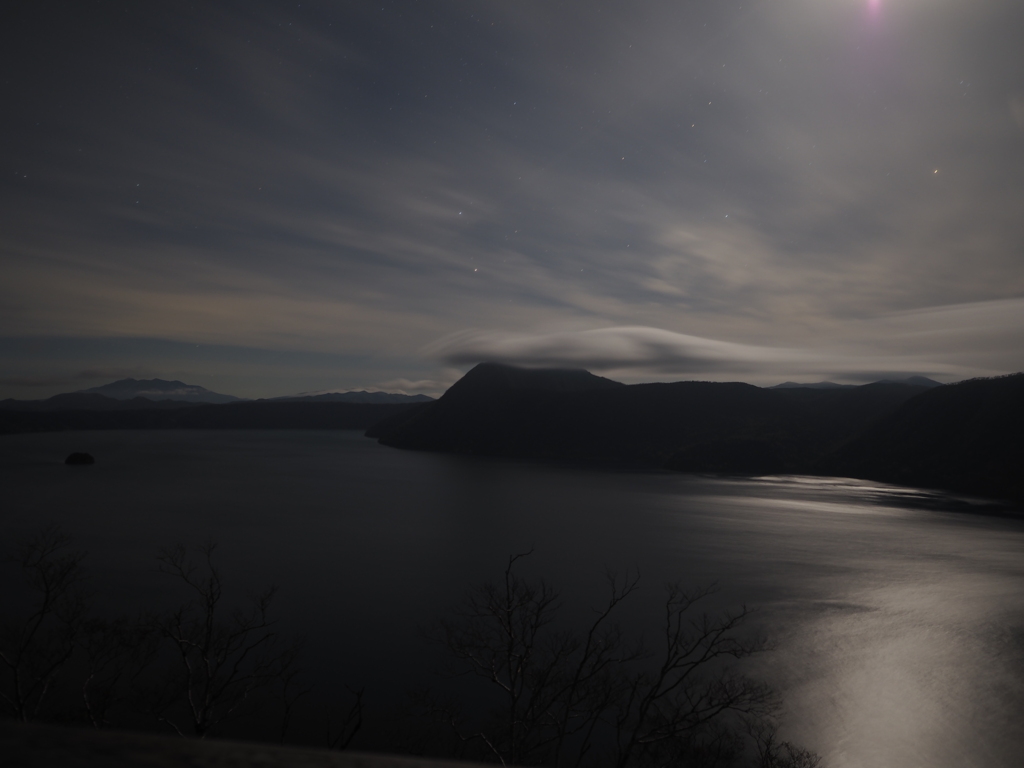 摩周湖の夜