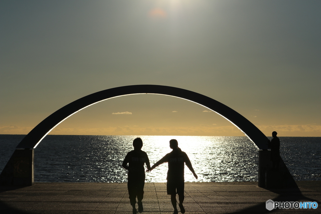 仲良しカップル