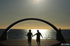 仲良しカップル