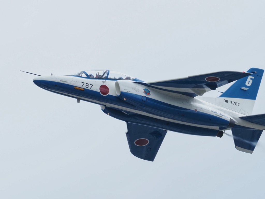 千歳航空際2022 ブルーインパルス5番機