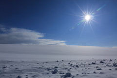 晴が似合う美瑛