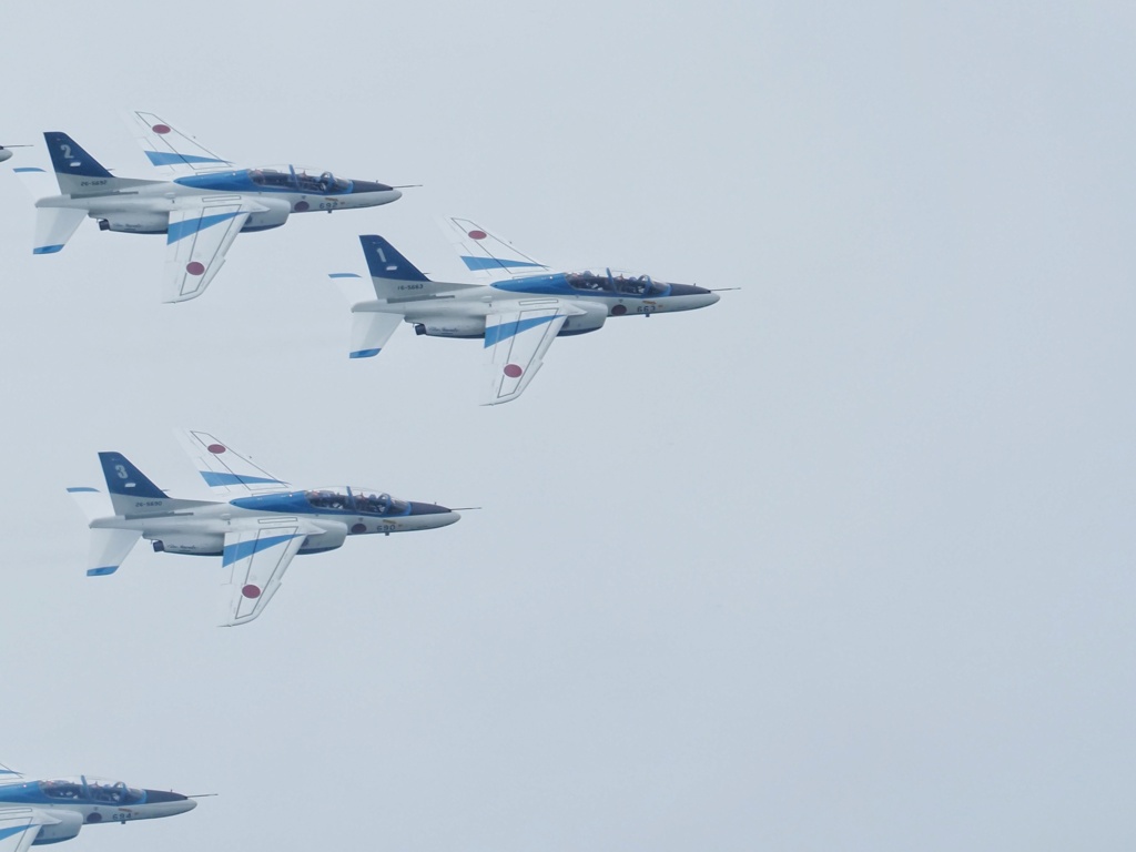 千歳航空際2022 ブルーインパルス