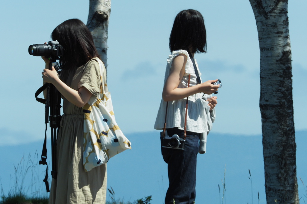 カメラ女子