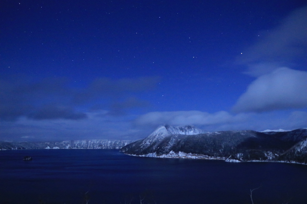 深夜 摩周湖