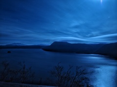摩周湖の夜