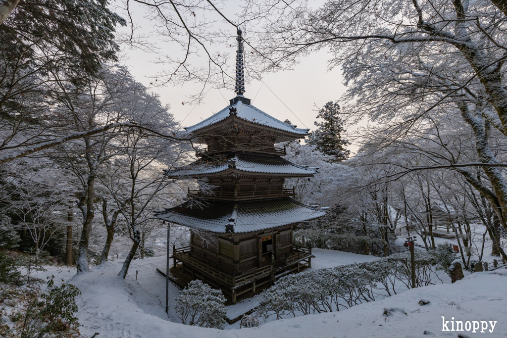 高源寺 雪景色 3