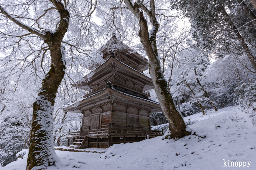 高源寺 雪景色 2