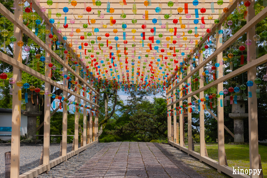 西教寺 風鈴 2