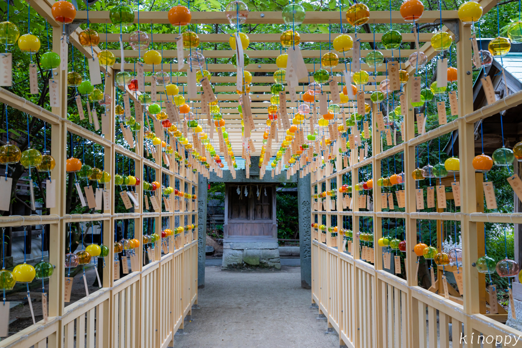 現人神社 風鈴