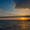 明石海峡大橋 夕景 2