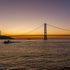 明石海峡大橋 夕景 3
