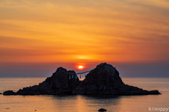 桜井二見ヶ浦 夕景