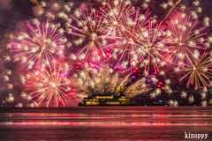 びわ湖大津・ナイトクルーズ花火 9