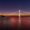 明石海峡大橋 ライトアップ 2