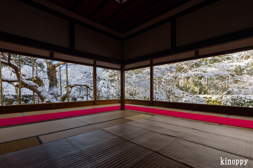 宝泉院 雪景色 2