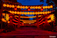 萱野神社 献灯祭