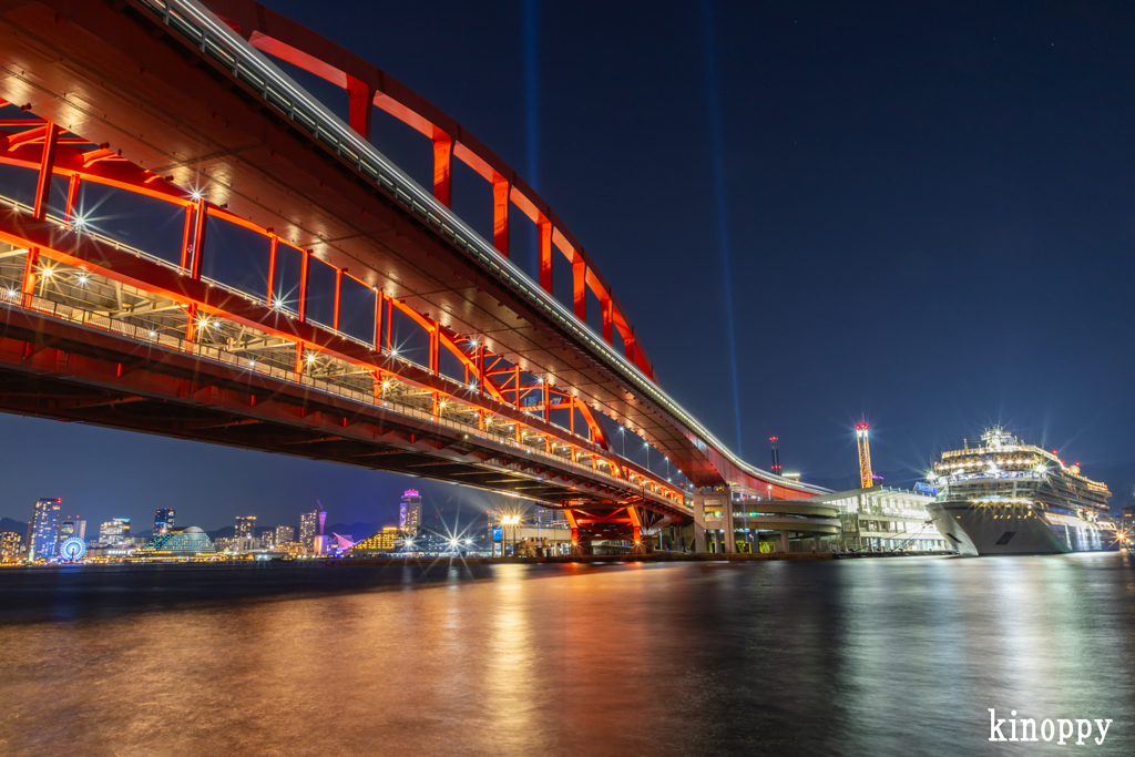 神戸大橋 夜景