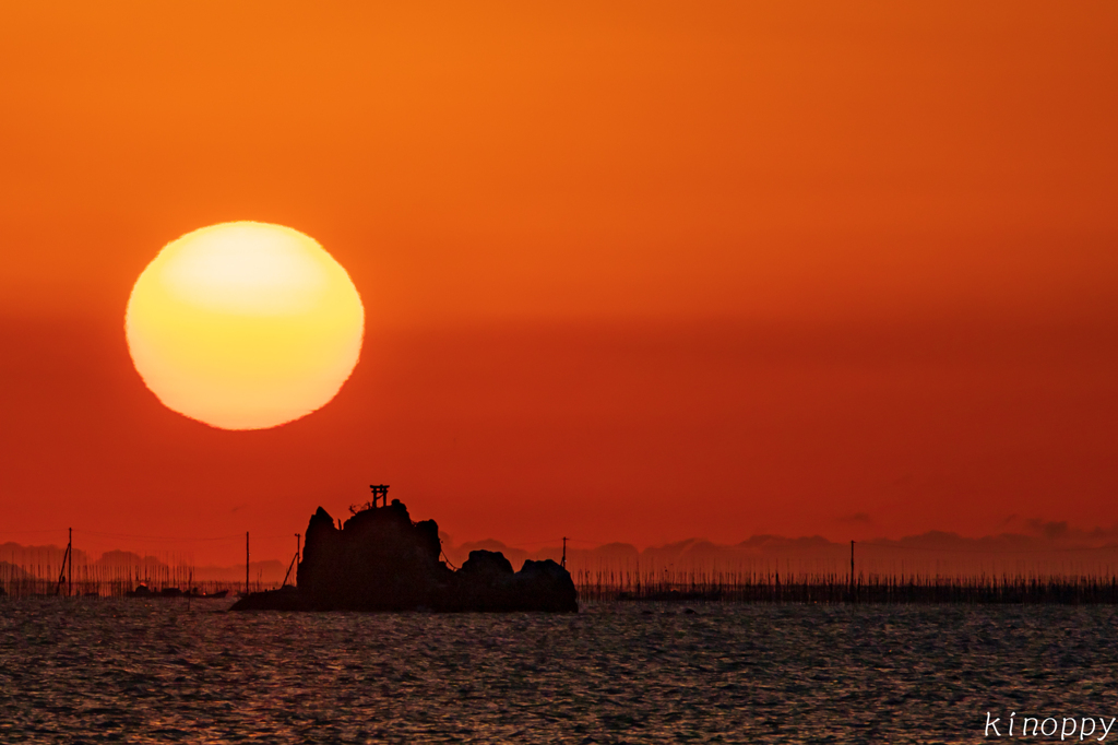 風流島 夕景 2