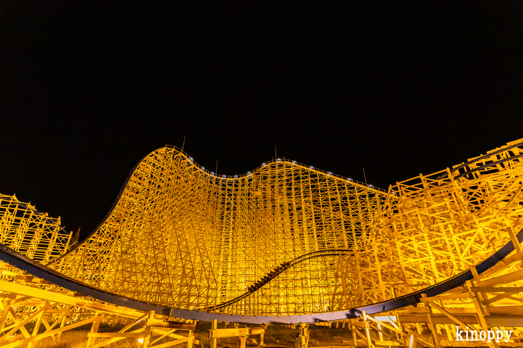 ナガシマスパーランド 夜景
