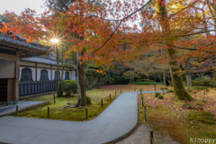 清水寺本坊庭園 紅葉