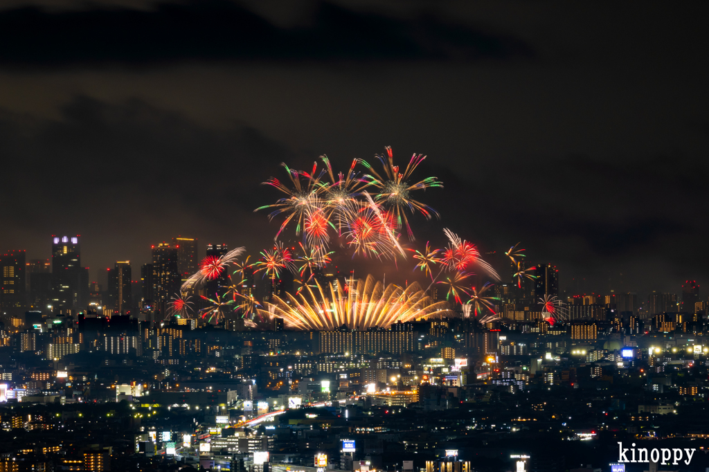 なにわ淀川花火 3