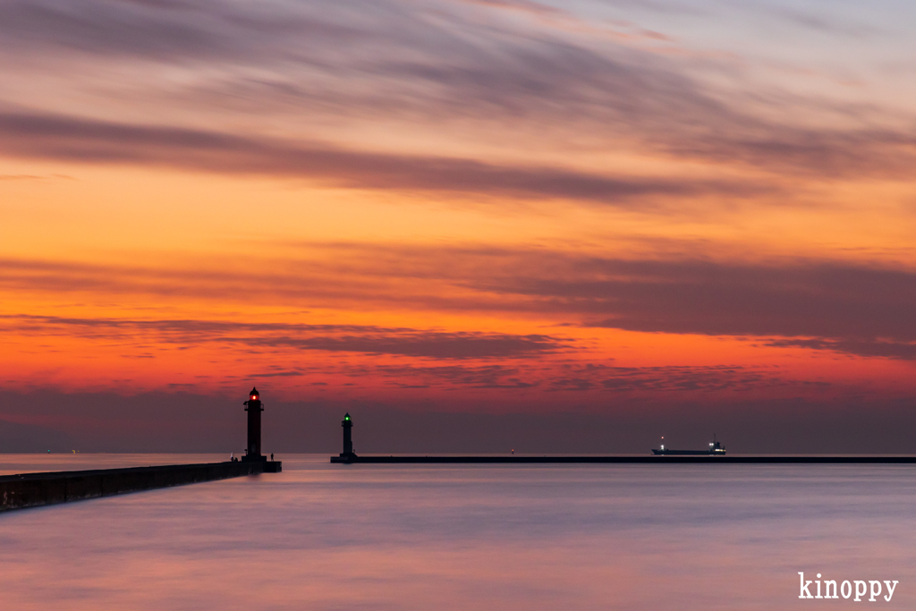 中島埠頭 夕景 4