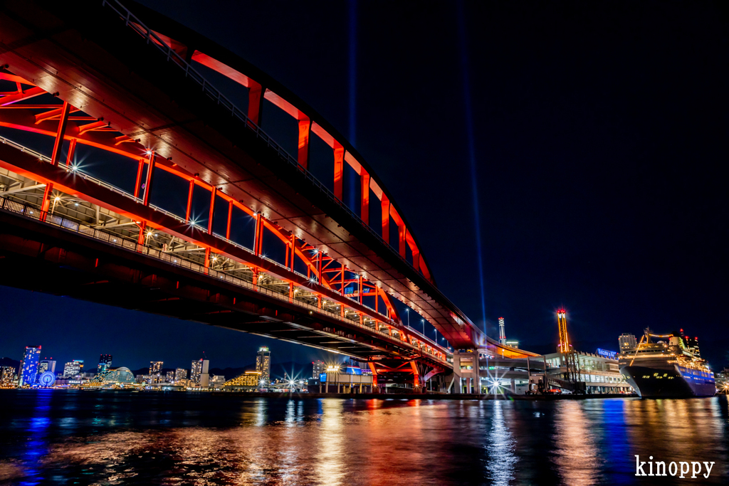 神戸大橋 夜景