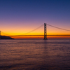 明石海峡大橋 夕景 4