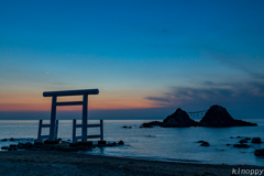 桜井二見ヶ浦 夕景 3