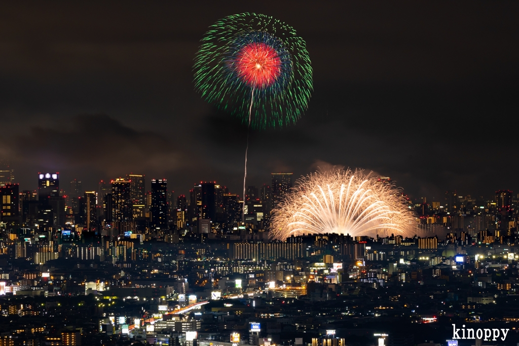 なにわ淀川花火 4