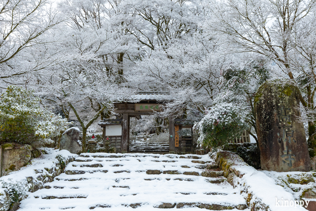 高源寺 雪景色