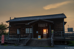 大村線 千綿駅 夕景