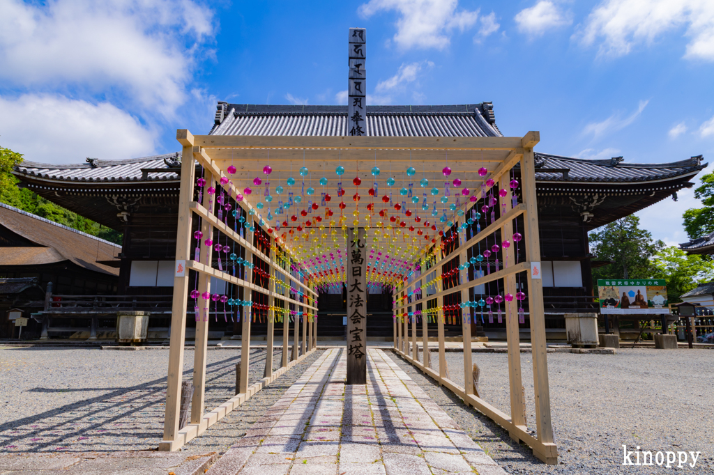 西教寺 風鈴
