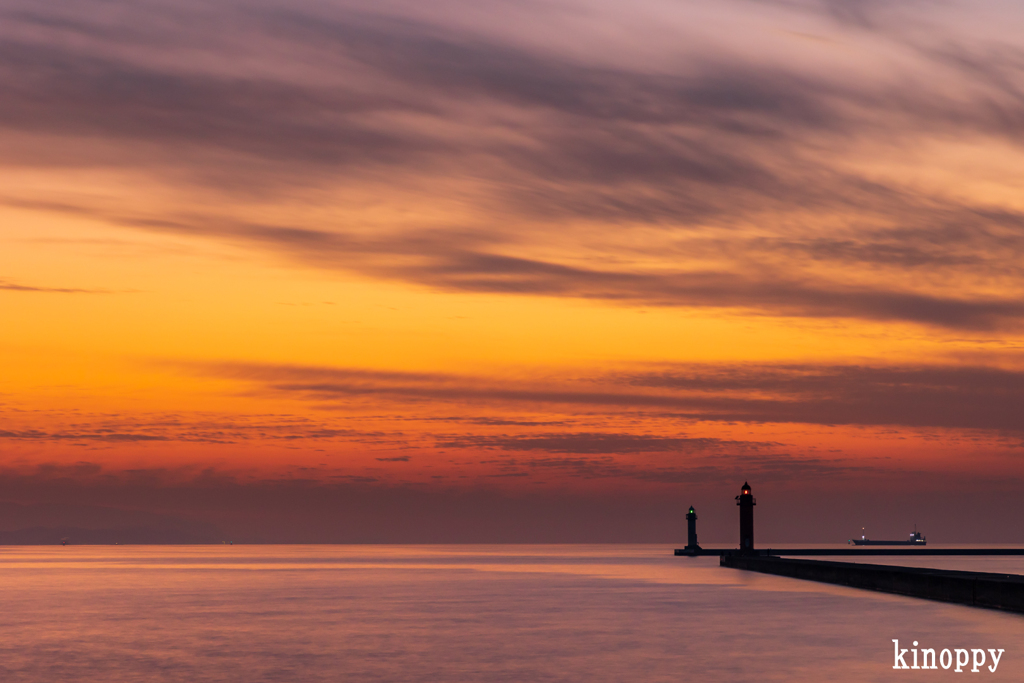中島埠頭 夕景 3