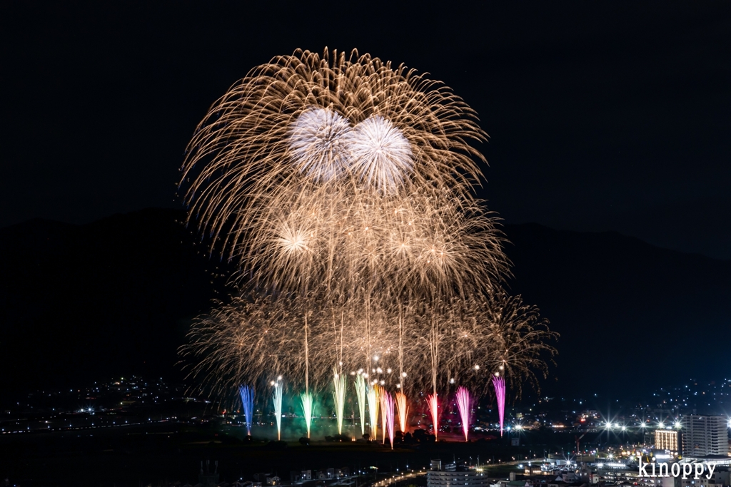 亀岡平和祭保津川市民花火大会 6