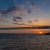 明石海峡大橋 夕景 3