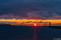 埠頭 夕景 3