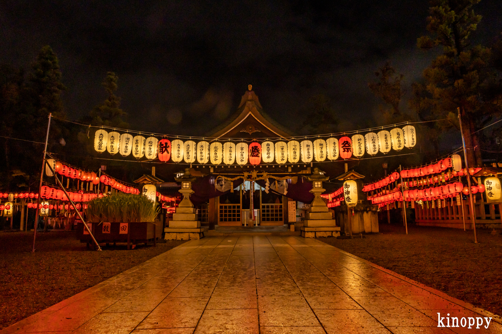 萱野神社 献灯祭 3