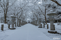 高山寺 雪景色 7