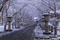 高山寺 雪景色 2
