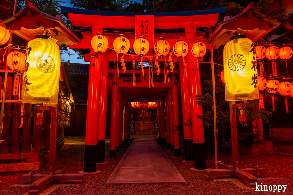 萱野神社 献灯祭 3