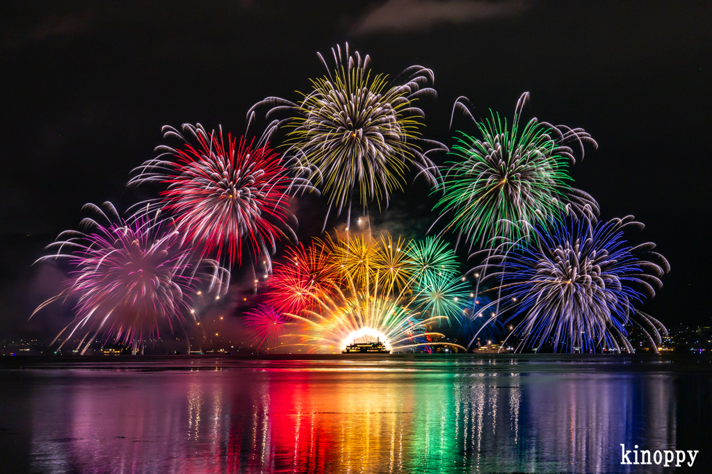びわ湖大津・ナイトクルーズ花火 4